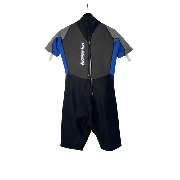 Hyperflex Wetsuit Men's XL Spring Suit Shorty Full Zip Skiing Surfing Wakeboard - Picture 2 of 4